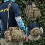 Dr.Fish Fishing Tackle Bag with 60 Lures