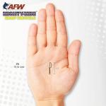 Mighty Mini Stainless Steel Snap Swivels - 50 Pack