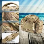 Dr.Fish Fishing Tackle Bag with 60 Lures