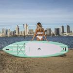 10'4" Mermaid Inflatable Stand Up Paddle Board Bundle