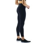High-Rise Black Athletic Performance Cropped Leggings