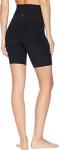 High Waisted Black Biker Shorts for Women