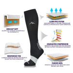 Medical Compression Socks for Better Circulation - 3 Pairs