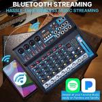 Pyle 8-Channel USB Bluetooth Audio Mixer Console