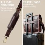 Mulberry Leather Messenger Bag for Men