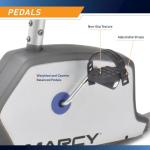 Marcy Adjustable Recumbent Exercise Bike NS-1201R