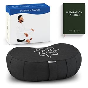 Large Mindful Meditation Cushion with Carry Handle