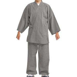 Edoten Men's Sashiko Quilted Japanese Kimono