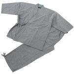 Edoten Men's Sashiko Quilted Japanese Kimono