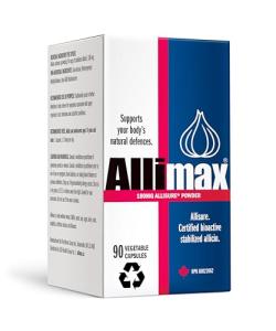 ALLIMAX Allicin Garlic Supplement - Immune Support Capsules