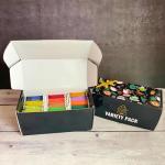 Premium Tea Sampler Gift Set with Honey Sticks