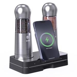 COSPRO Rechargeable Electric Salt and Pepper Grinders