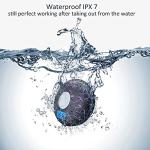 HROMEN Waterproof Bluetooth Shower Speaker with Suction Cup