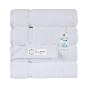 Luxury Turkish Cotton Bath Towel Set of 4