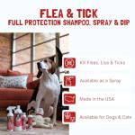 BIO-GROOM Flea & Tick Shampoo Concentrate, 1 Gallon