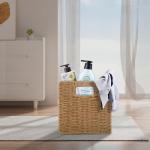 Hand Woven Wicker Storage Baskets - 6 Pack