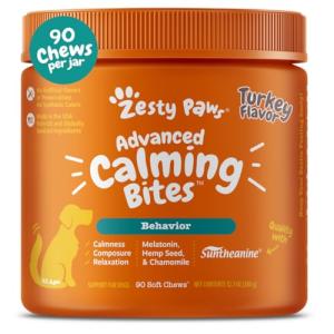 Zesty Paws Calming Chews for Stress Relief