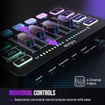 FIFINE RGB Gaming Audio Mixer with XLR Interface