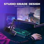 FIFINE Adjustable Microphone Boom Arm with Desk Mount