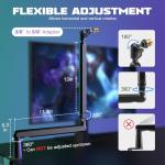 FIFINE Adjustable Microphone Boom Arm with Desk Mount