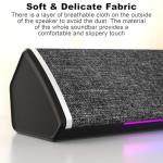 Soulion USB Bluetooth Soundbar with RGB Lights