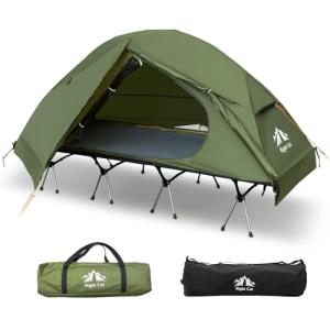Waterproof Night Cat Camping Cot Tent for One