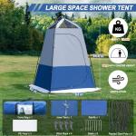 Extra Tall Portable Privacy Shower Tent