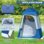 Extra Tall Portable Privacy Shower Tent