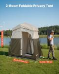 VEVOR Portable Privacy Shower Tent for Camping