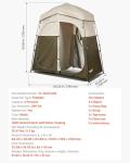 VEVOR Portable Privacy Shower Tent for Camping