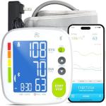 Smart Bluetooth Blood Pressure Monitor with App Compatibility
