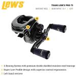 Lew's Pro-Ti Baitcast Fishing Reel - 7.5:1 Gear Ratio
