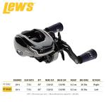 Lew's Pro-Ti Baitcast Fishing Reel - 7.5:1 Gear Ratio