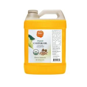 100% Cold Pressed Hexane-Free Castor Oil 4 lbs