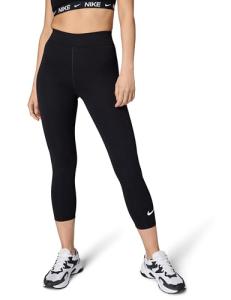 Nike Women's High-Waisted 7/8 Leggings – Black/Sail