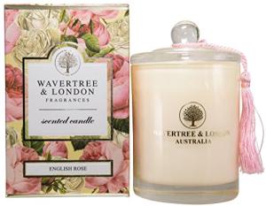 Wavertree & London Organic English Rose Soy Candle