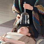 Clear Quartz Crystal Singing Bowl with Carry Case and Mallet