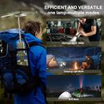 DUSKTEC Rechargeable Telescopic Camping Lantern 8000LM