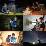 DUSKTEC Rechargeable Telescopic Camping Lantern 8000LM