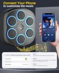 Wall-Mounted Music Boxing Machine with Gloves