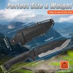 Brarvagur Tactical Fixed Blade Hunting Knife