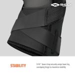 Shock Doctor Compression Knee Brace with Side Stabilizers
