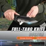 Brarvagur Tactical Fixed Blade Hunting Knife