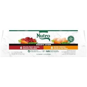 Nutro Hearty Stew: Grain-Free Dog Food Variety Pack