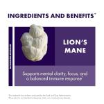 Lion's Mane Mushroom Capsules for Brain Support