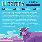BIXBI Liberty Grain-Free Lamb Dog Food, 11 lbs