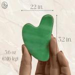 Mount Lai Jade Gua Sha Facial Tool for Radiance