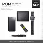 POM Pepper Spray with Clip and 10 ft Range