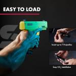 Sabre Home Defense Pepper Launcher with Projectiles