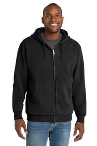 CornerStone Heavyweight Full Zip Hoodie with Hood